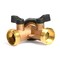 Thrifco Plumbing Brass Wye With Shut-Off 4403383 - alternate 2